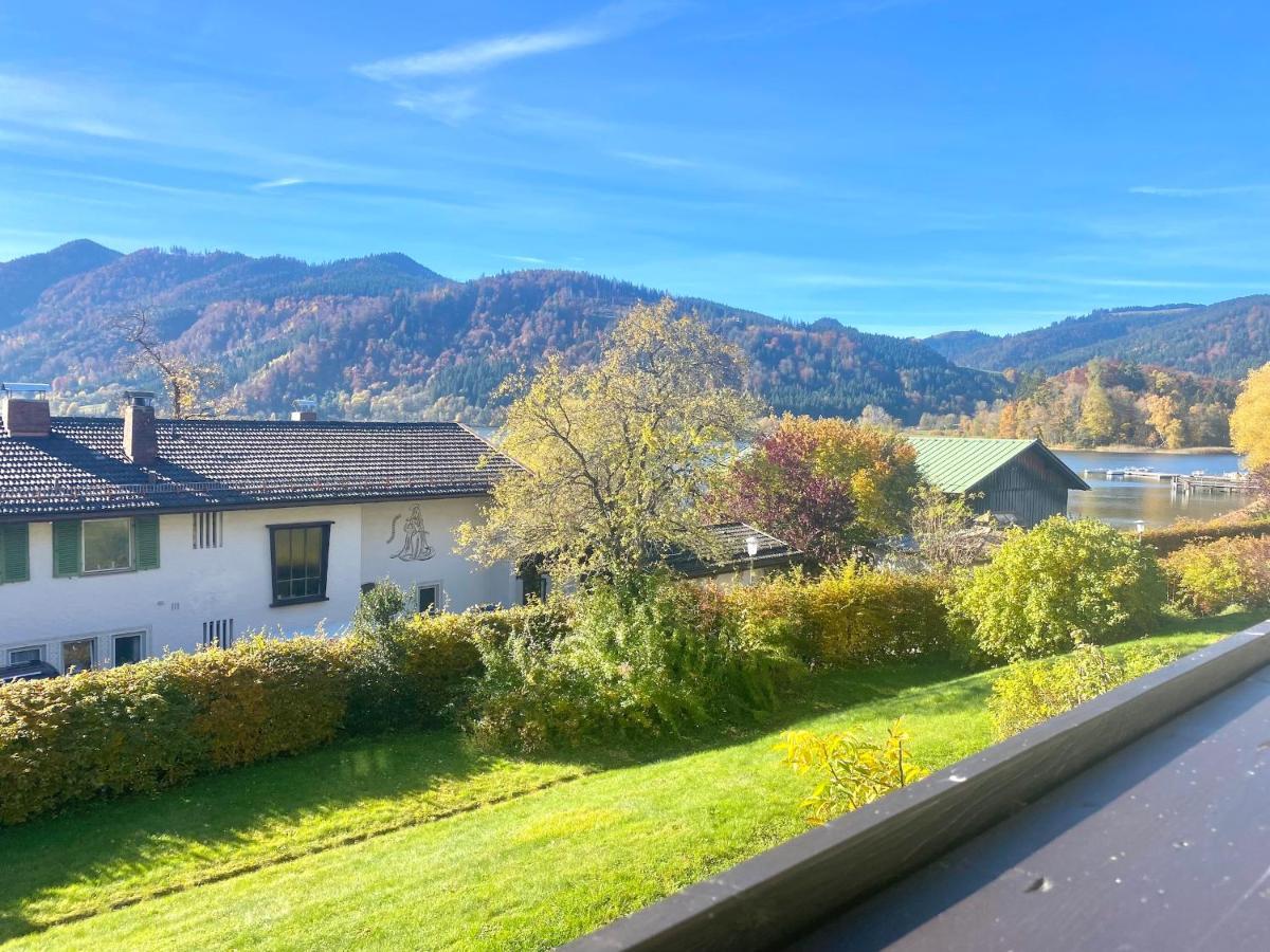 Studio Inselblick Fuer 2 Mit Traumpanorama Schliersee Dış mekan fotoğraf